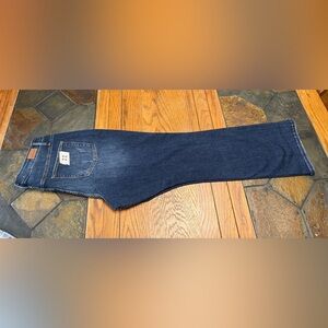 Dark Blue Denim Jeans, Judy Blue, slim 16Wx32”L